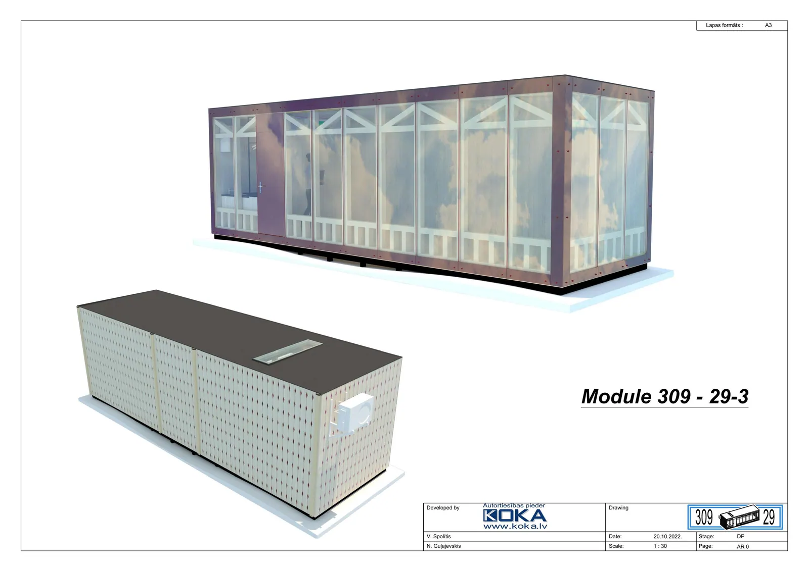 Moduļu mājas